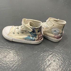 Toddler Converse High top. Disney Frozen edition.